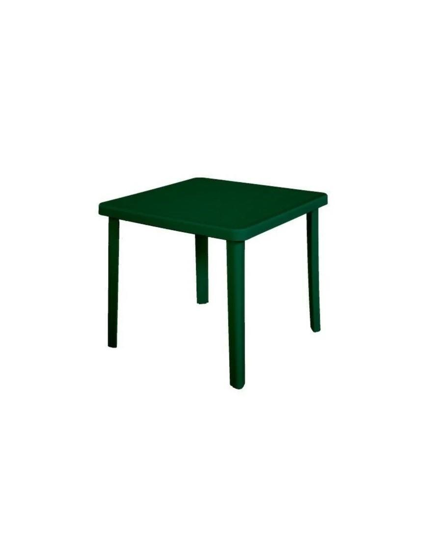 VERDE TAVOLO NETTUNO 80x80x72 CENTIMETRI