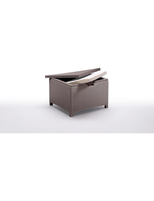 LINEA RATTAN TORTORA SET SOFA VENEZIA 2, 2 POLTRONE, 1 SOFA 2 POSTI E TAVOLINO