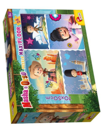 PUZZLE  24 PEZZI MASHA E ORSO MAXI