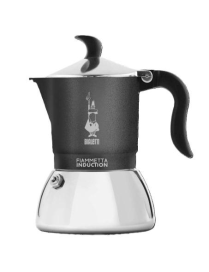 GRAY FIAMMETTA COFFEE POT 2 cups INDUCTION