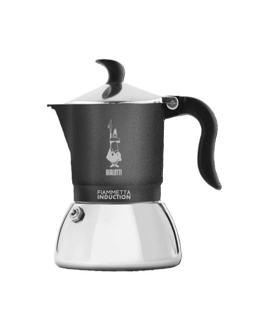 GRAY FIAMMETTA COFFEE POT 2 cups INDUCTION
