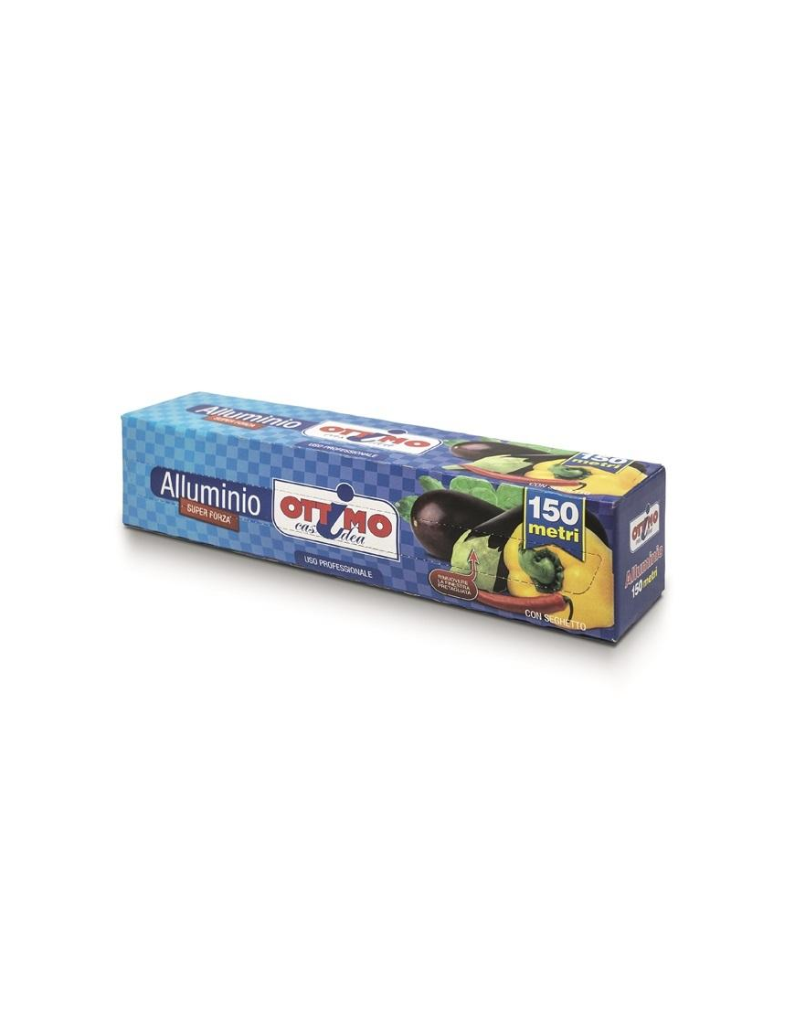 OTTIMO ROTOLO ALLUMINIO 150mt