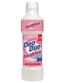 DEO DUE WASHING MACHINE DETERGENT 1lt PINK FLOWERS