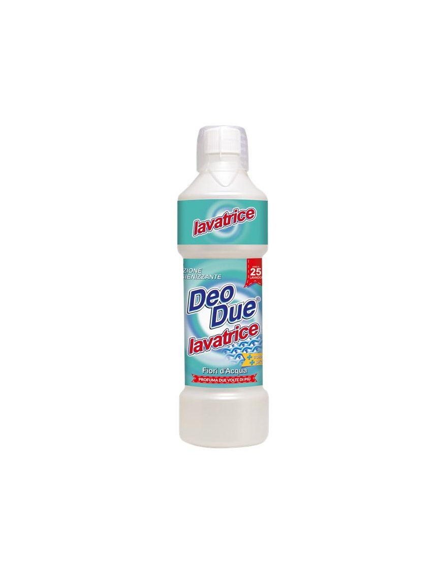 DEO DUE WASHING MACHINE DETERGENT 1lt WATER FLOWERS