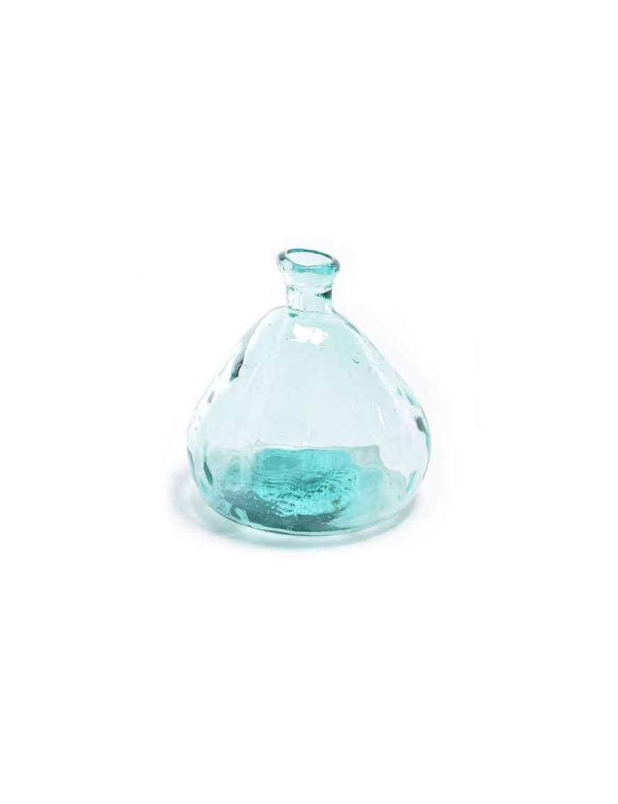 GLASS FLOWER VASE 33x34cm
