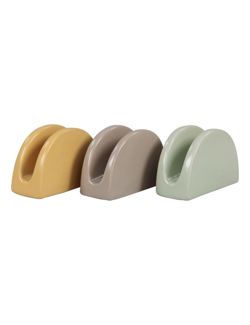 NAPKIN HOLDER SKANDIK ELEMENTS LINE ASSORTED COLORS