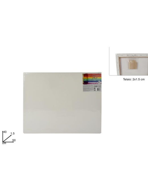 WHITE CANVAS FOR PAINTING 40x50cm