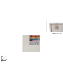 WHITE CANVAS FOR PAINTING 20x20cm