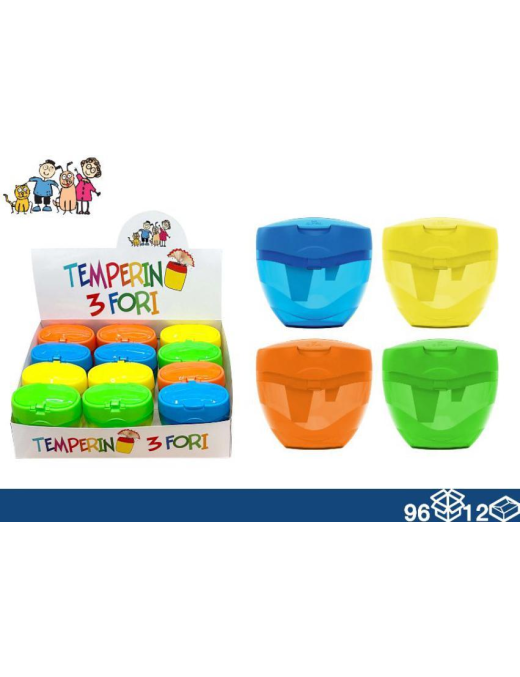TEMPERAMATITE 3 FORI COLORI ASSORTITI