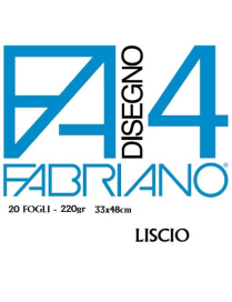 FABRIANO F4 NOTEBOOK OF 20 SHEETS 33x48 SMOOTH