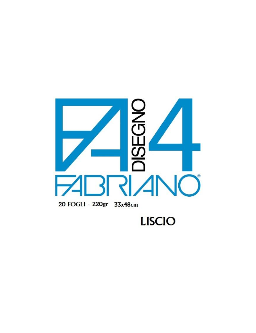 FABRIANO F4 NOTEBOOK OF 20 SHEETS 33x48 SMOOTH