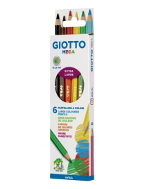 GIOTTO MEGA PASTELLI 6 PEZZI