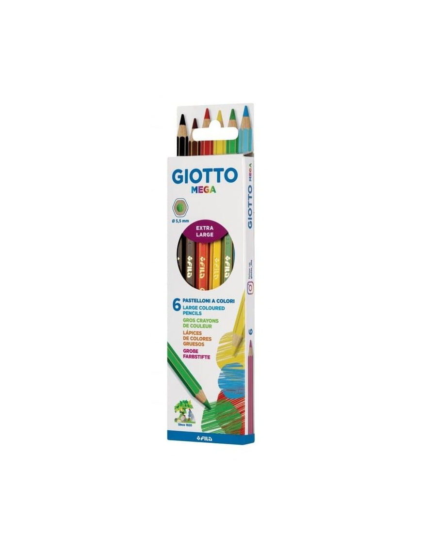 GIOTTO MEGA PASTELLI 6 PEZZI