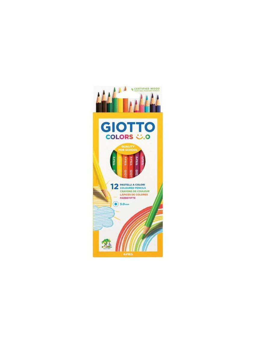 GIOTTO COLORS SMILE PASTELLI 12 PEZZI
