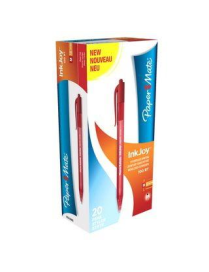 INKJOY RETRACTABLE PENS 20 pieces RED