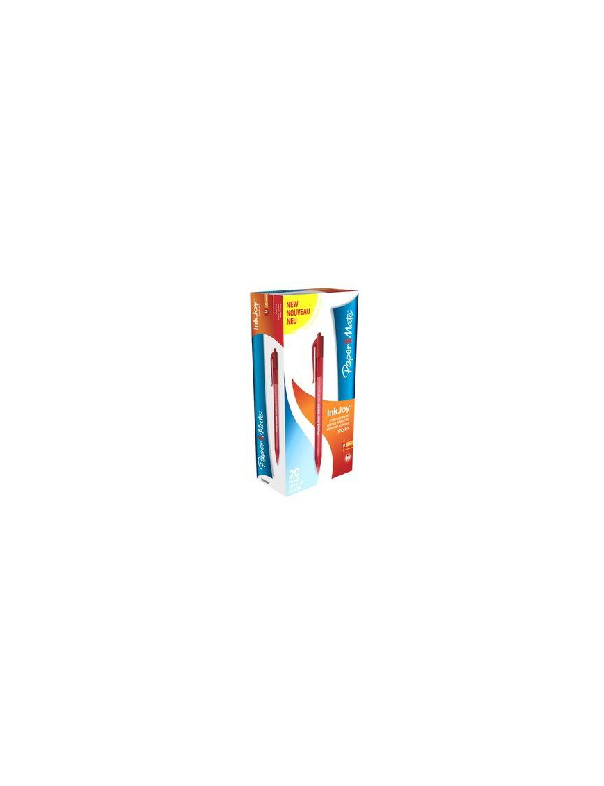 INKJOY RETRACTABLE PENS 20 pieces RED