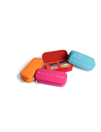MONOCROMO ASTUCCIO 2 ZIP SILICONE