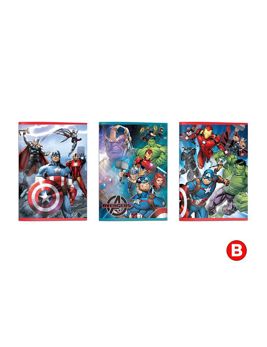 AVENGERS MAXI QUADERNO A4 RIGATURA B