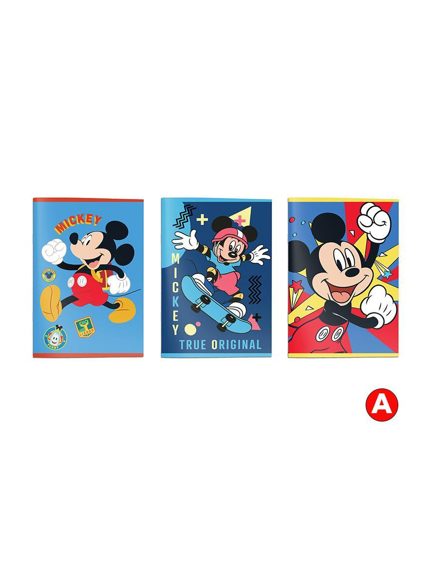 MICKEY MAXI QUADERNO A4 RIGATURA A