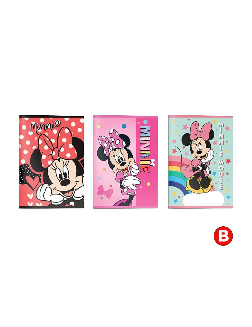 MINNIE MAXI A4 NOTEBOOK, B RULED