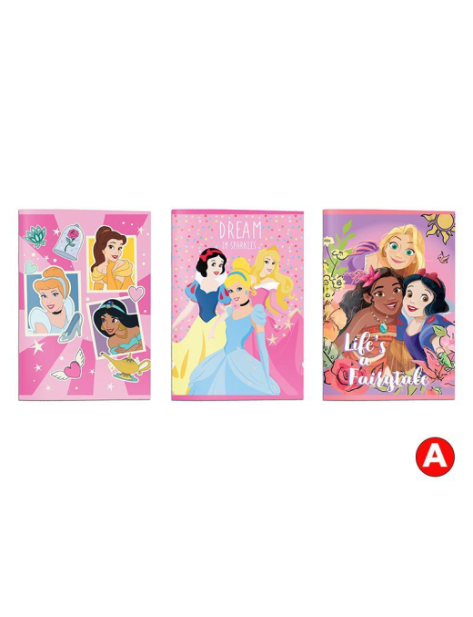PRINCESS MAXI A4 NOTEBOOK RULED A