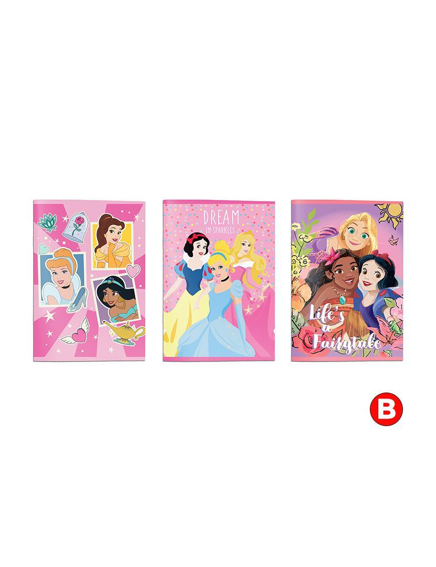 PRINCESS MAXI QUADERNO A4 RIGATURA B