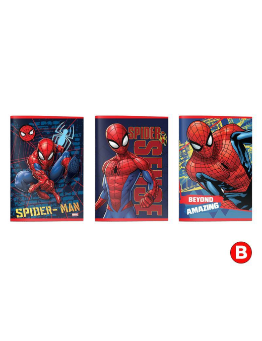 SPIDERMAN MAXI A4 NOTEBOOK, B RULED
