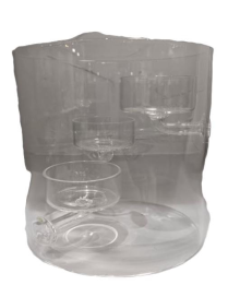 PORTA TEA-LIGHT VETRO