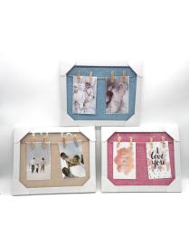 FABRIC PHOTO FRAME 28x23cm