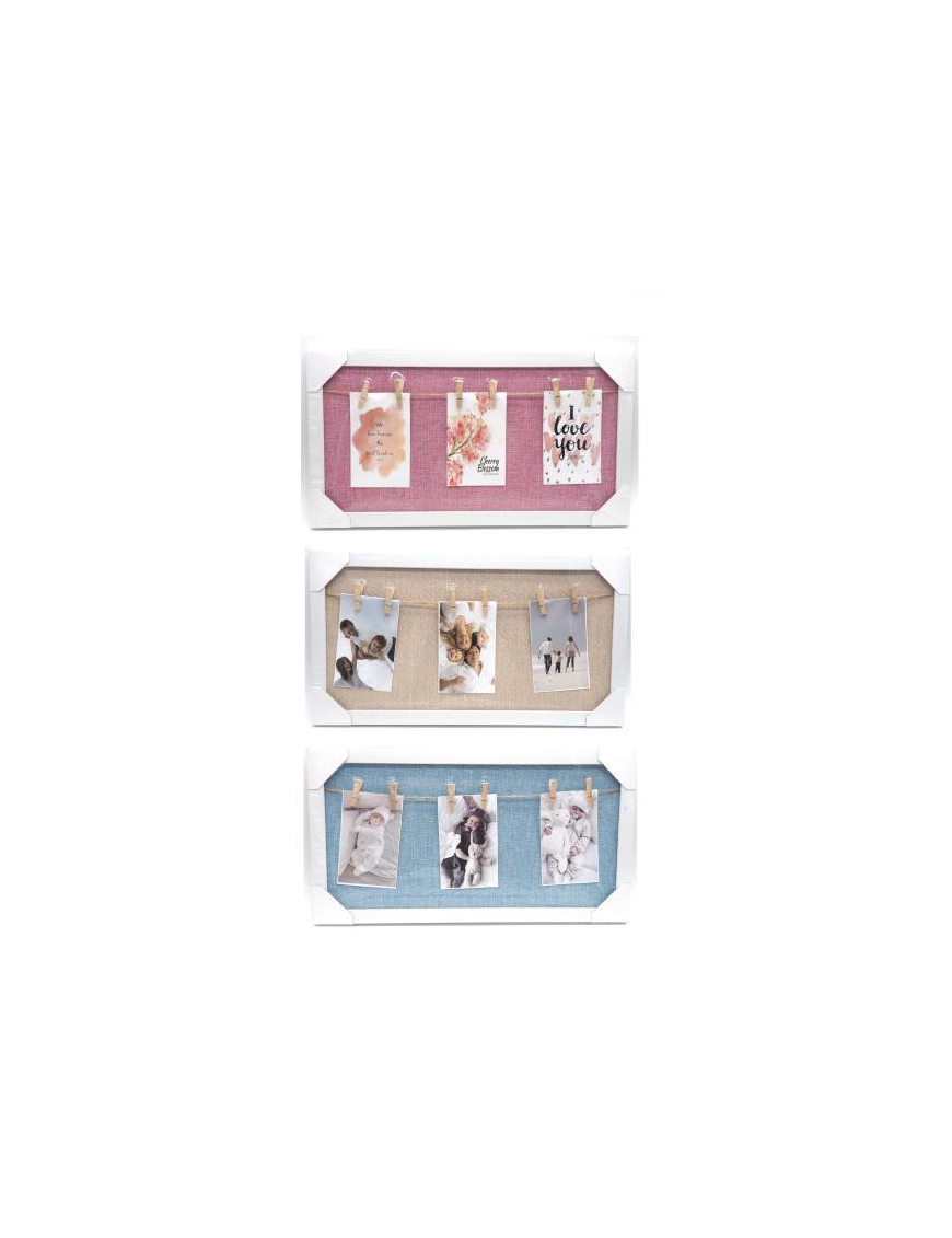 FABRIC PHOTO FRAME 44x24cm