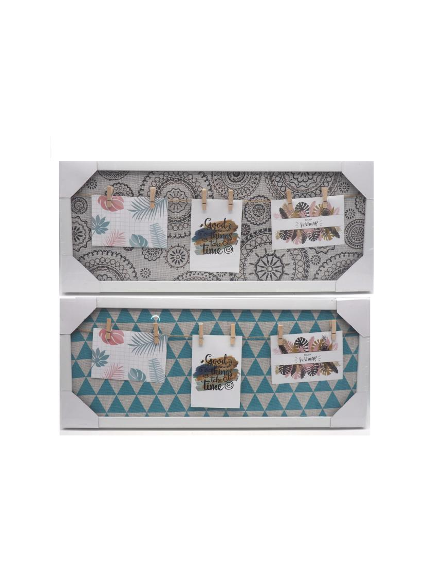 FABRIC PHOTO FRAME 54x22.5cm