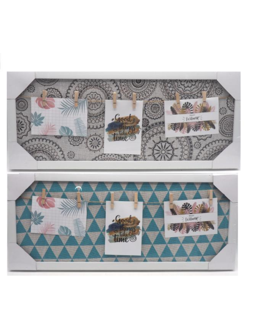 FABRIC PHOTO FRAME 54x22.5cm