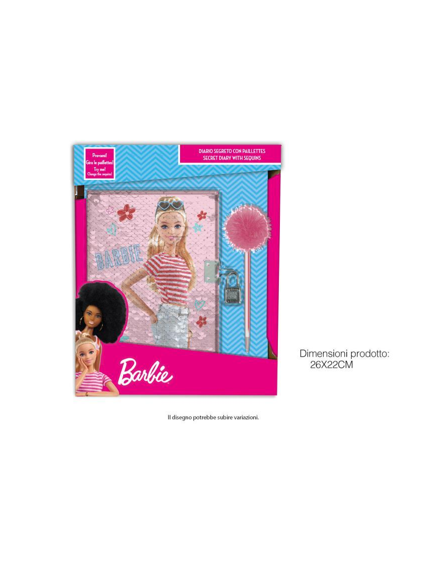 BARBIE REVERSIBLE SEQUIN DIARY
