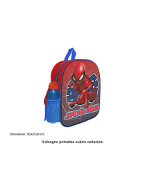 SPIDERMAN PVC BACKPACK 30cm WITH BOTTLE
