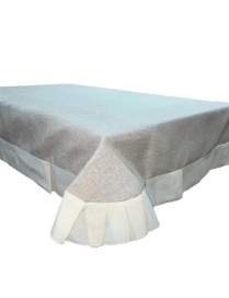 TOVAGLIA BEIGE IN COTONE  140x180cm