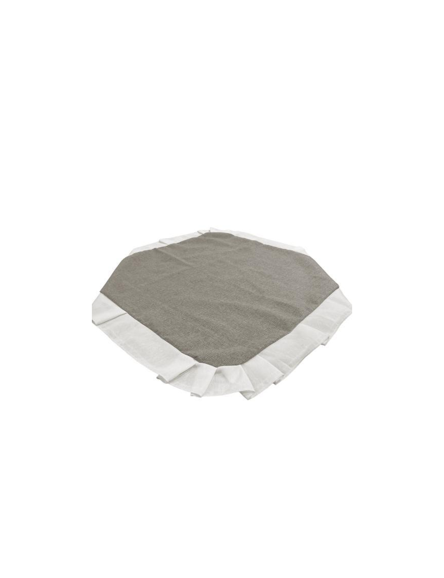 CENTROTAVOLA TORTORA  90x90cm