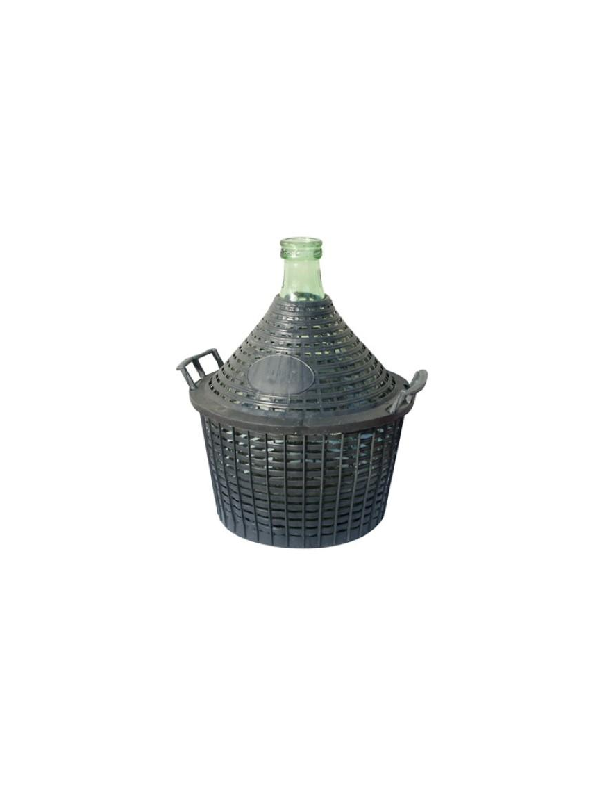 DAMIGIANA BOCCA STRETTA 10 Lt. monta tappo OMN004