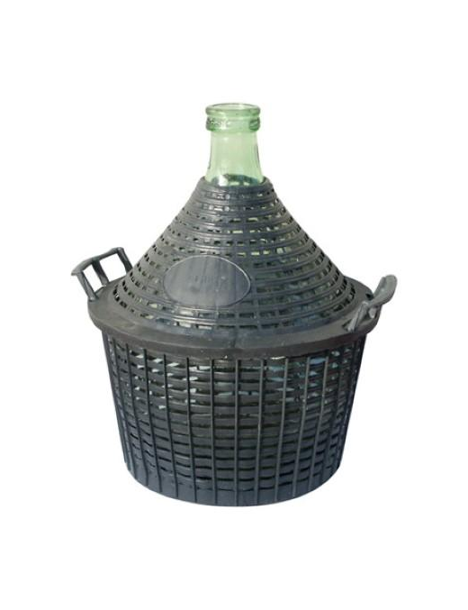 DAMIGIANA BOCCA STRETTA 10 Lt. monta tappo OMN004