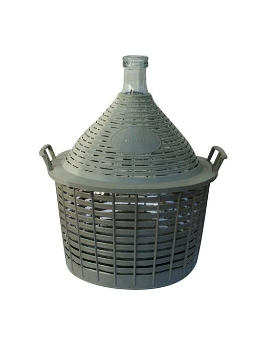 DAMIGIANA BOCCA STRETTA 20 Lt. monta tappo OMN004
