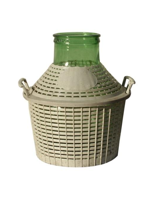 DAMIGIANA BOCCA LARGA 10 Lt. monta tappo OMN009
