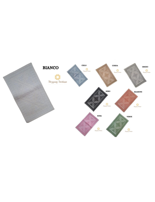 TAPPETO 100% COTONE VOES 50x80 CENTIMETRI