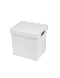 MAYAN BOX WHITE 36x28x31