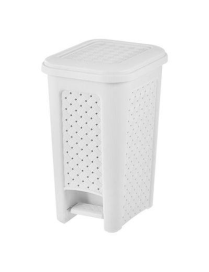 LINEA ARIANNA PATTUMIERA A PEDALE  8lt BIANCO 20x24xh35 cm