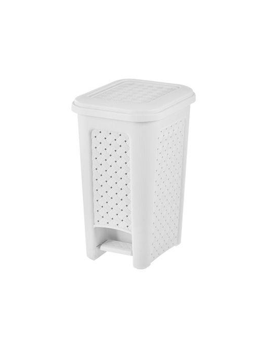 LINEA ARIANNA PATTUMIERA A PEDALE  8lt BIANCO 20x24xh35 cm