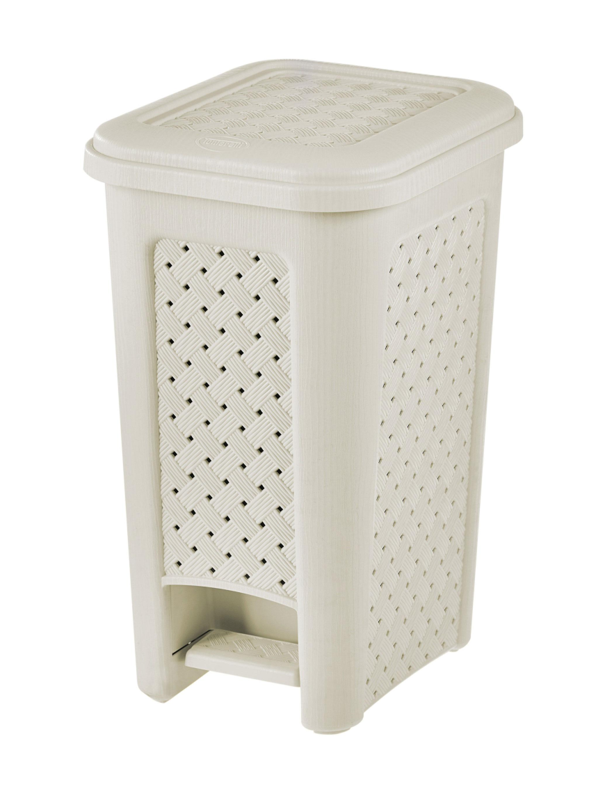 LINEA ARIANNA PATTUMIERA A PEDALE  8lt ANGORA 20x24xh35 cm