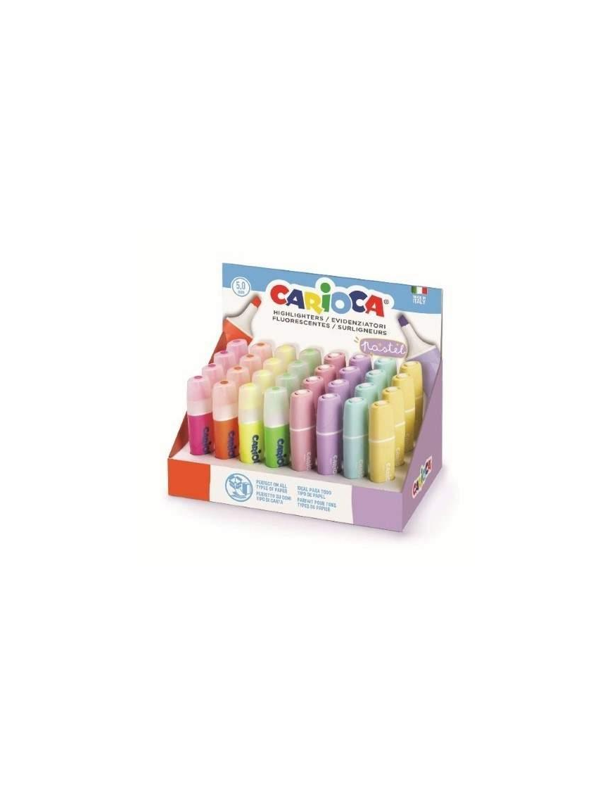 CARIOCA EVIDENZIATORE COLORI ASSORTITI 32pezzi