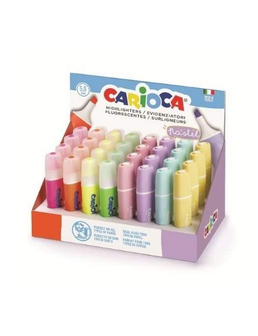 CARIOCA EVIDENZIATORE COLORI ASSORTITI 32pezzi