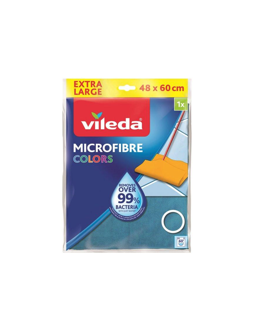 VILEDA MICROFIBER COLORED CLOTH 48x60