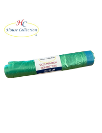 SACCHI PATTUMIERA PROFUMATI VERDE 72x110 10pezzi