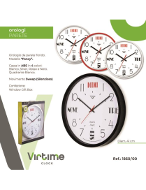 OROLOGIO PARETE ABS DIAMETRO 41 CENTIMETRI